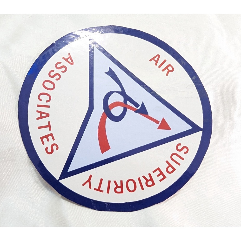 Air Superiority Associates Signage Vintage